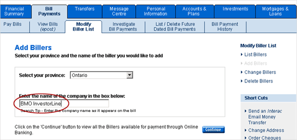 Bmo options trading investorline